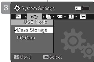 SAMSUNG X300L - Setting USB Mode - 1