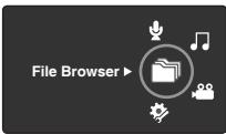 SAMSUNG X300L - Réglage du mode File Browser - 2