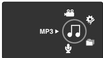 SAMSUNG X300L - Réglage du mode MP3 - 2
