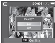 SAMSUNG I80 - Playing back / Deleting images - 4