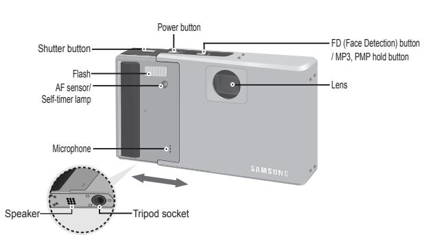 SAMSUNG I80 - Identification of features / Contents of camera - 1