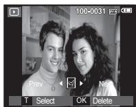 SAMSUNG I80 - Playing back / Deleting images - 5