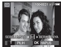 SAMSUNG I80 - Memutar ulang / Menghapus gambar - 5
