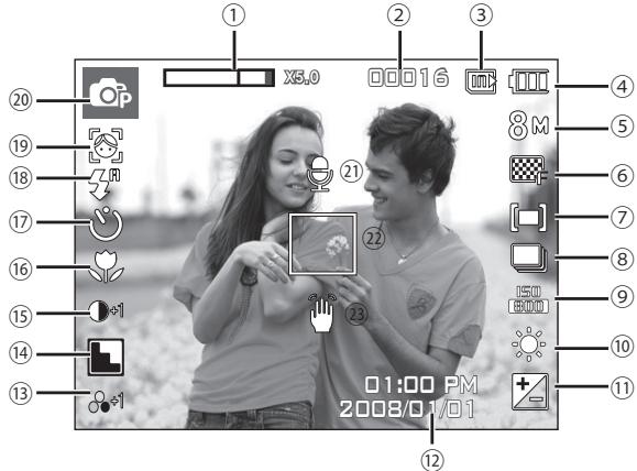SAMSUNG I8B - Инд�示器 3a LCD MOHNTOPa - 1
