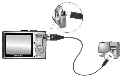 SAMSUNG L100 - ■ Bilgisayar baglantisi modu - 2