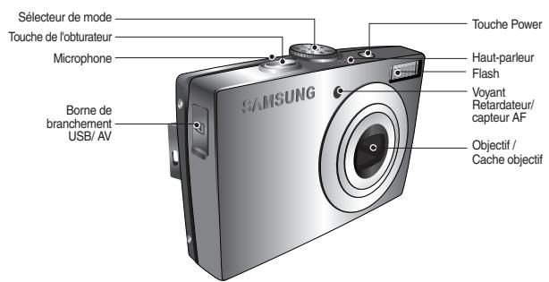 SAMSUNG L100 - Caracteristiques / Accessoires de l'appareil photo - 1