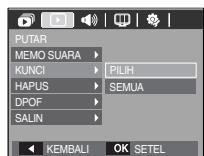 SAMSUNG L100 - Memproteksi gambar - 1