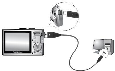 SAMSUNG L100 - Mode koneksi PC - 4