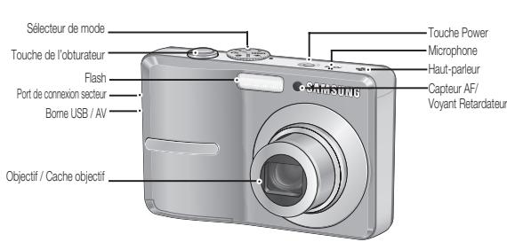 SAMSUNG S760 - Caractéristiques/Accessoires de l'appareil photo - 1