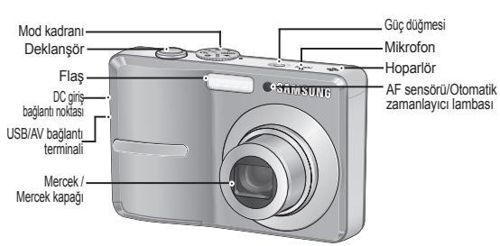 SAMSUNG S760 - Özelliklerin tanımı / Kameranın içeriği - 1