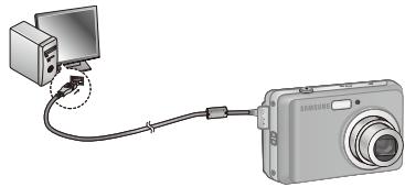 SAMSUNG ES19 - Transferindo arquivos para um PC (Windows) - 1