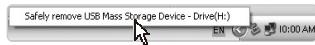 SAMSUNG ES19 - Disconnessione sicura (per Windows XP) - 2