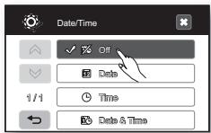 SAMSUNG HMX-20C - Comment imprimer au format DPOF - 3