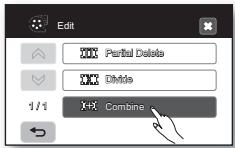 SAMSUNG HMX-20C - COMMENT COMBINER DEUX VIDÉOS - 3