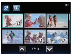 SAMSUNG HMX-E10OP - Éléments de sous-menu - 4