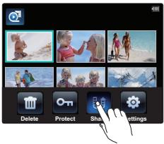 SAMSUNG HMX-E10OP - Éléments de sous-menu - 1