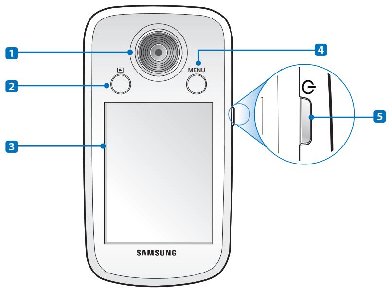 SAMSUNG HMX-E10OP - Vérification des accessoires - 2