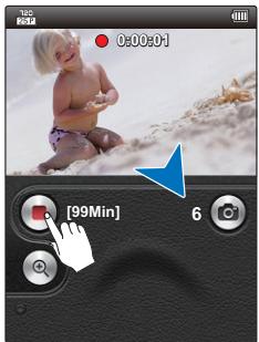 SAMSUNG HMX-E10OP - Capture de PHOTOS en mode enregistrement VIDEO (DOUBLE enregistrement) - 1