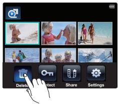 SAMSUNG HMX-E10OP - Éléments de sous-menu - 1