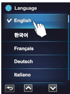 SAMSUNG HMX-E10OP - Éléments de sous-menu - 2