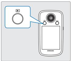 SAMSUNG HMX-E10OP - Visionnage des vidéos ou des photos sur l'écran LCD - 1