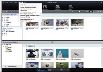 SAMSUNG HMX-E10OP - Installation de l'application Intelli-Studio sur l'ordinateur windows - 1