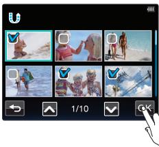 SAMSUNG HMX-E10OP - Éléments de sous-menu - 3