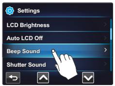 SAMSUNG HMX-E10OP - Éléments de sous-menu - 7