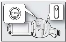 SAMSUNG HMX-H104BP - CAPTURE D'IMAGES FIGEES EN MODE D'ENREGISTREMENT VIDEO (DOUBLE ENREGISTREMENT) - 2