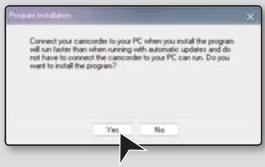 SAMSUNG HMX-H104BP - Installation de l'application Intelli-studio sur l'ordinateur Windows. - 2