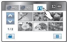 SAMSUNG HMX-H104BP - Zoom en cours de lecture - 3