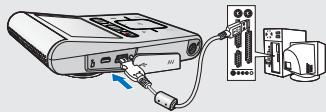 SAMSUNG HMX-U10R - Charge de la batterie - 2