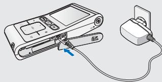 SAMSUNG HMX-U10R - Charge de la batterie - 1