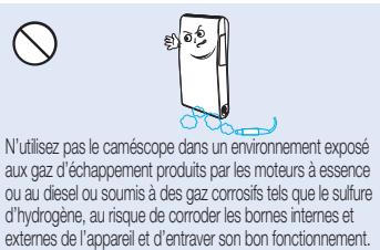 SAMSUNG HMX-U10SP - ATTENTION - 7