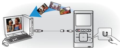 SAMSUNG HMX-U10SP - Partagez vos contenus en toute liberté! - 1