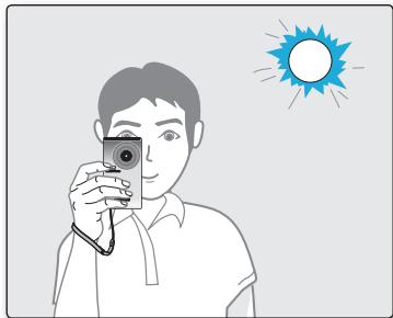 SAMSUNG HMX-U10SP - Réglage de l'angle de prise de vue - 2