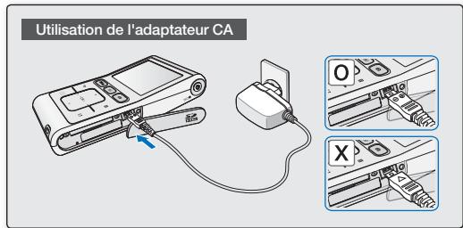 SAMSUNG HMX-U10U - Charge de la batterie - 1