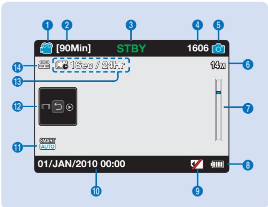 SAMSUNG HMX-U15WP - Mode enregistrement - 1