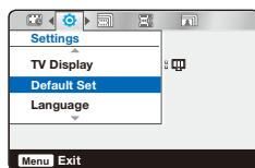 SAMSUNG HMX-U15WP - Default set (Réglage par défaut) - 1