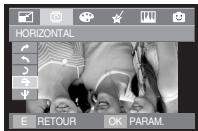 SAMSUNG I70 - Effet spécial (Touche E): Rotation d'une image - 5