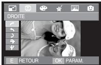 SAMSUNG I70 - Effet spécial (Touche E): Rotation d'une image - 2