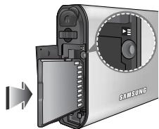 SAMSUNG I70 - Introduction de la carte mémoire - 1