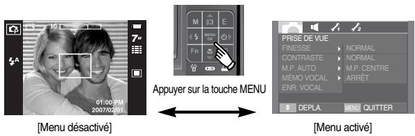SAMSUNG I70 - Touche MENU / OK - 1