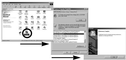 SAMSUNG I70 - Suppression du Pilote USB pour Windows 98SE - 2