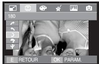 SAMSUNG I70 - Effet spécial (Touche E): Rotation d'une image - 4