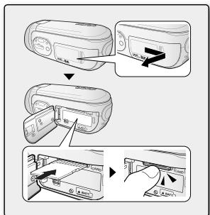 SAMSUNG SC-MX20B - Expulsión de una tarjeta de memoria - 1