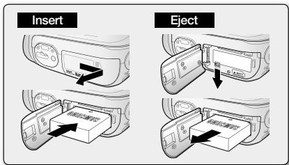 SAMSUNG SC-MX20ER - Charging the Battery Pack - 1