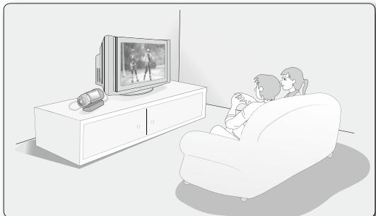 SAMSUNG SC-MX20H - VISIONNER SUR UN ÉCRAN DE TÉLÉVISEUR - 1