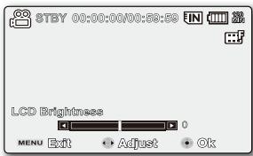 SAMSUNG SC-MX20H - LCD Brightness (Luminosité LCD) - 2