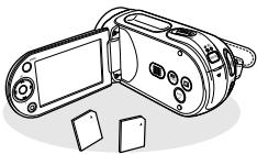 SAMSUNG SC-MX20H - Mémoire flash intégrée de grande capacité (8 Go) (SC-MX20C/MX20CH uniquement) - 1